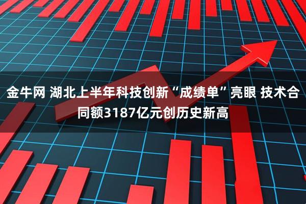 金牛网 湖北上半年科技创新“成绩单”亮眼 技术合同额3187亿元创历史新高
