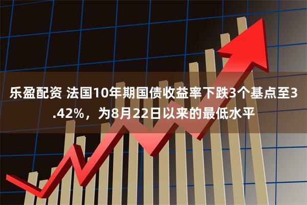 乐盈配资 法国10年期国债收益率下跌3个基点至3.42%，为8月22日以来的最低水平